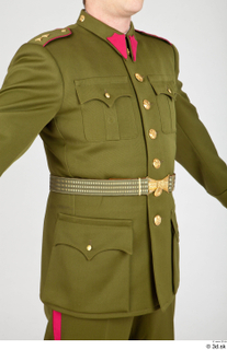  Photos Historical Czechoslovakia Soldier man in uniform 2 Czechoslovakia Soldier WWII belt jacket knob upper body 0003.jpg